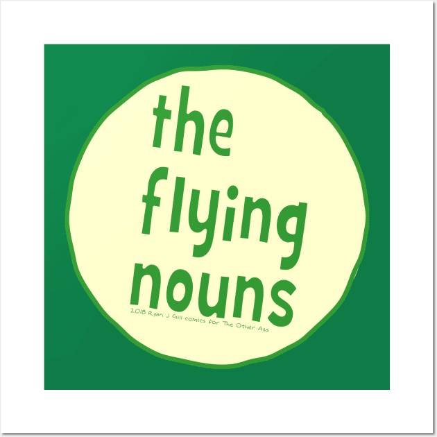 The Flying Nouns (Webcomic Band) Wall Art by RyanJGillComics